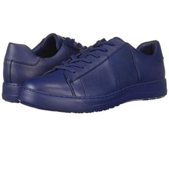 Men's Calvin Klein leather sneakers BNIB - Picture 2 of 7